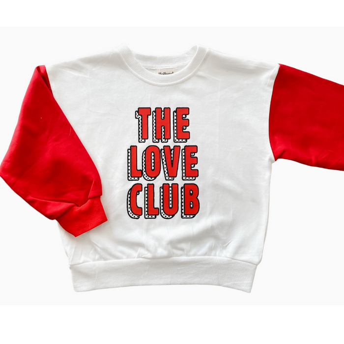 The Love Club | Girls & Boys Valentines Day Sweatshirt