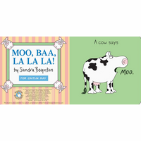 Moo, Baa, La La La! By Sandra Boynton