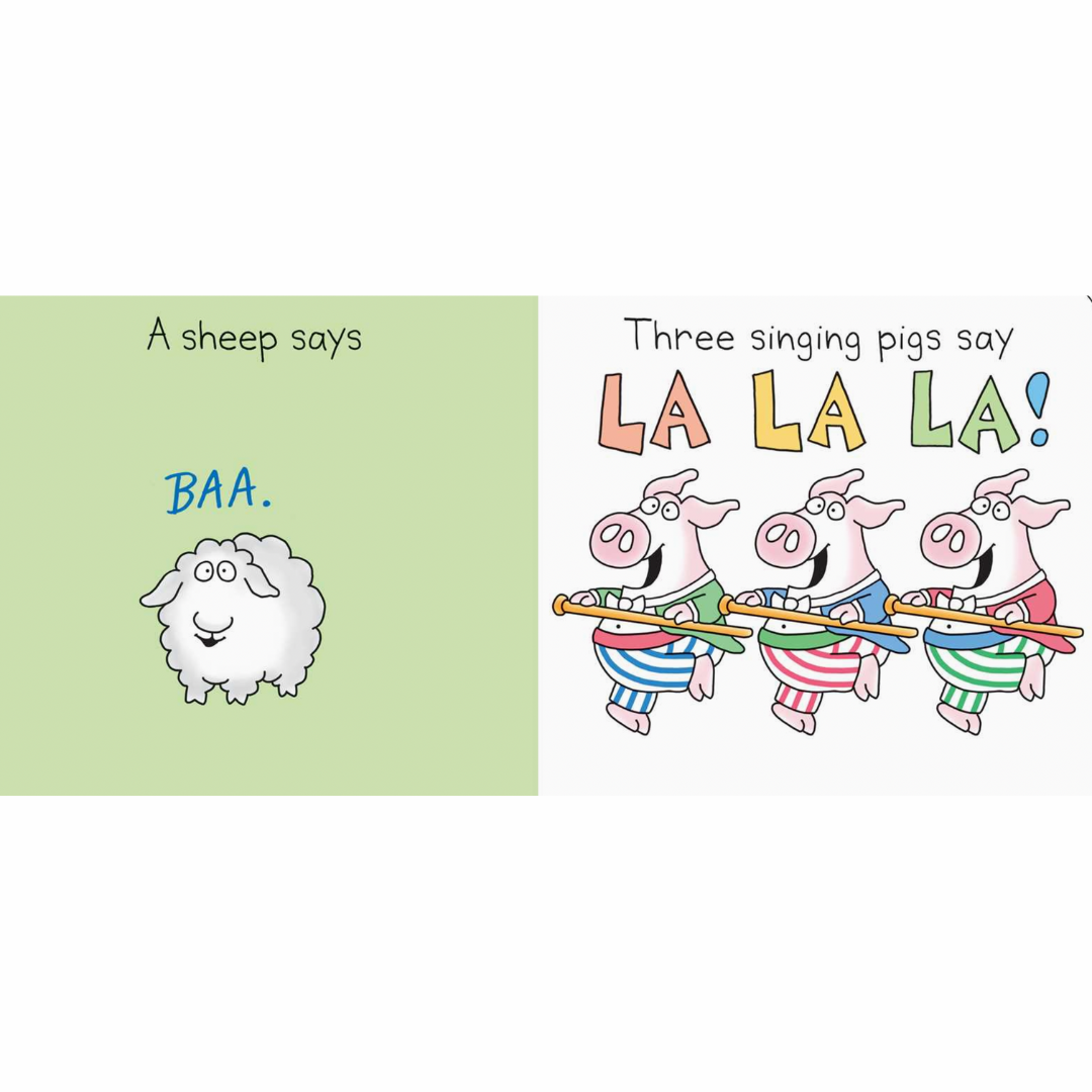 Moo, Baa, La La La! By Sandra Boynton