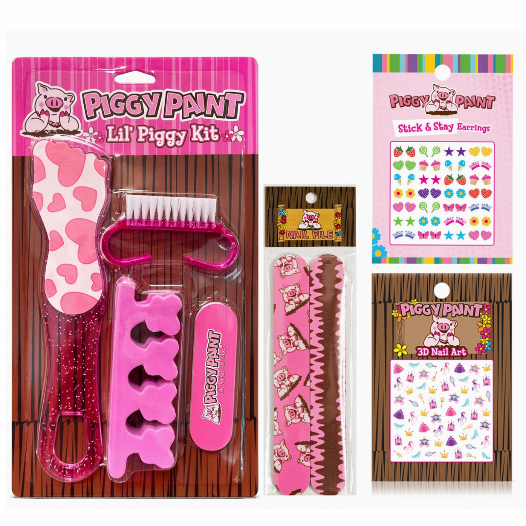 Accessorize Me Set with Pedi Set, Nail Files and Nail Art