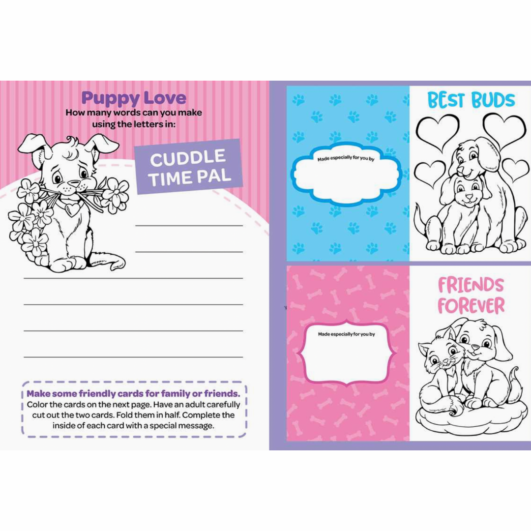 Crayola Color & Craft Scratch-Off: Puppies & Kitties