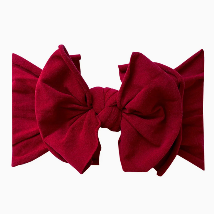 Fab-Bow-Lous Headband- Ruby