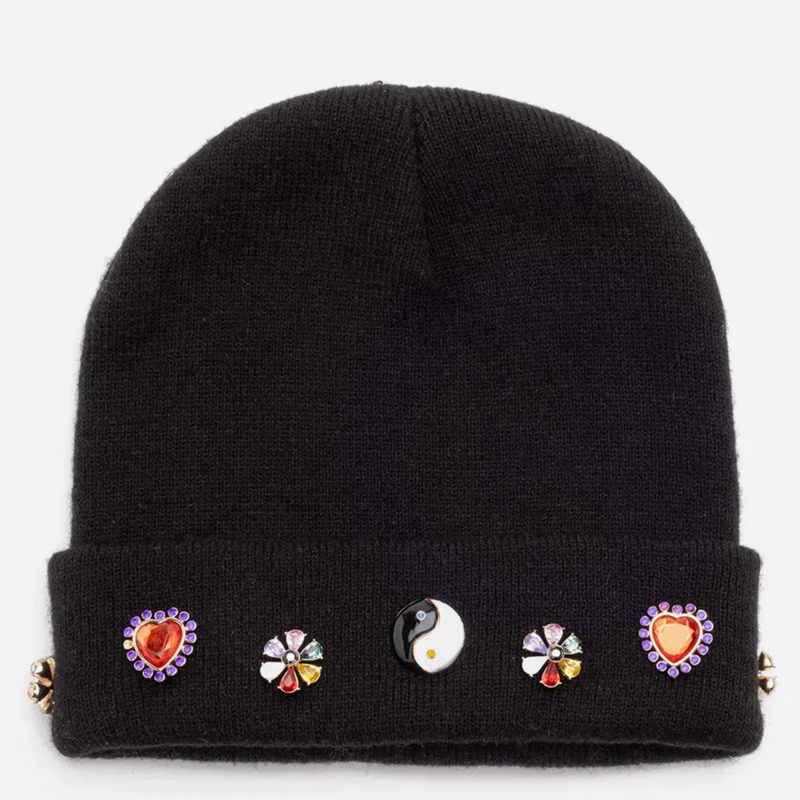 Carpe Diem Beanie-Black