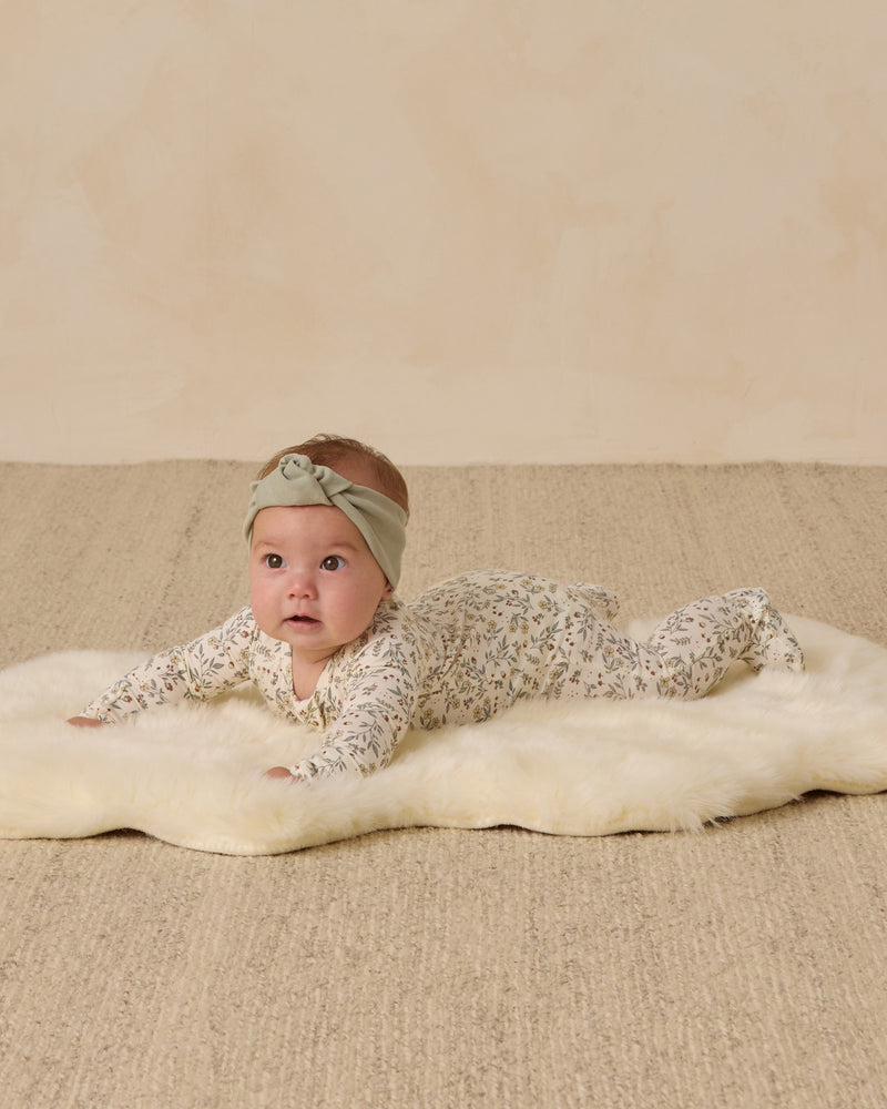 BAMBOO ZIP FOOTIE || WOODLAND