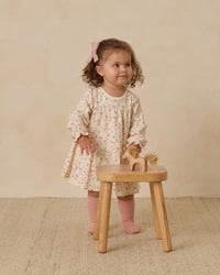 TIERED JERSEY DRESS || FRENCH GARDEN