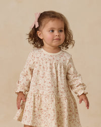 TIERED JERSEY DRESS || FRENCH GARDEN