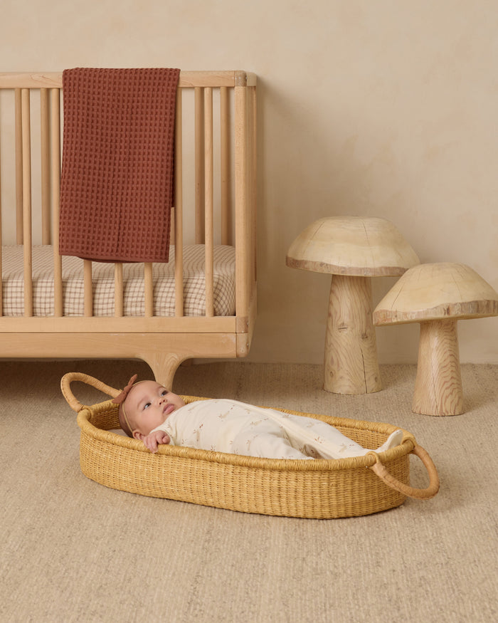 WAFFLE BABY BLANKET || CEDAR