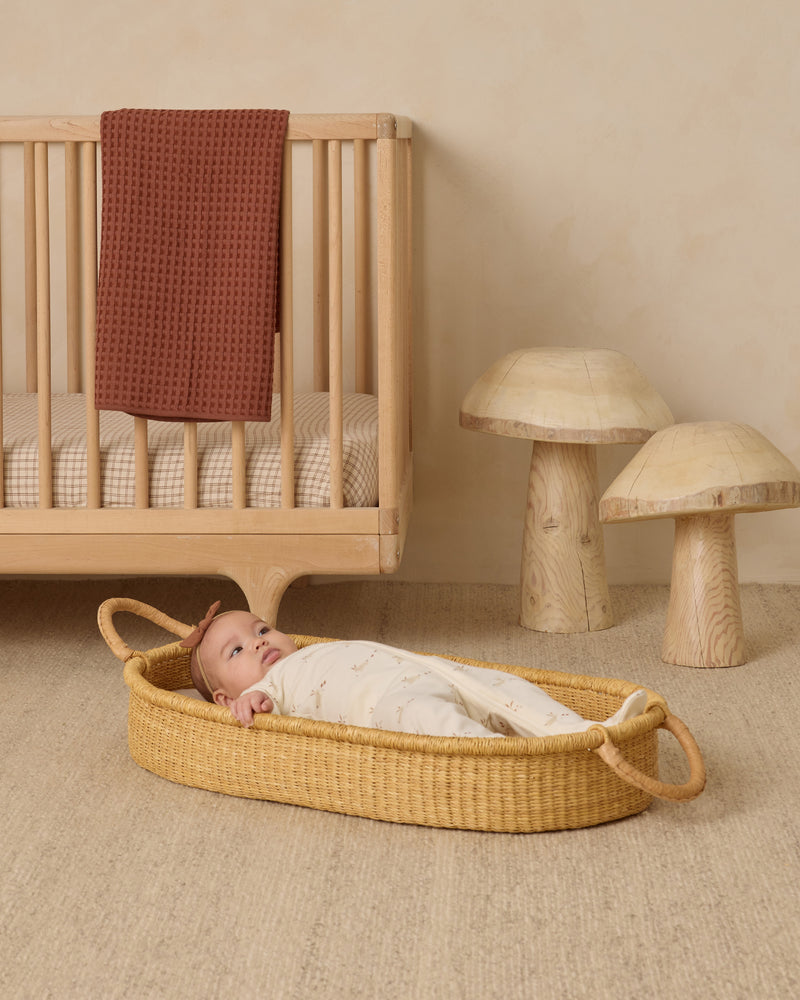 WAFFLE BABY BLANKET || CEDAR