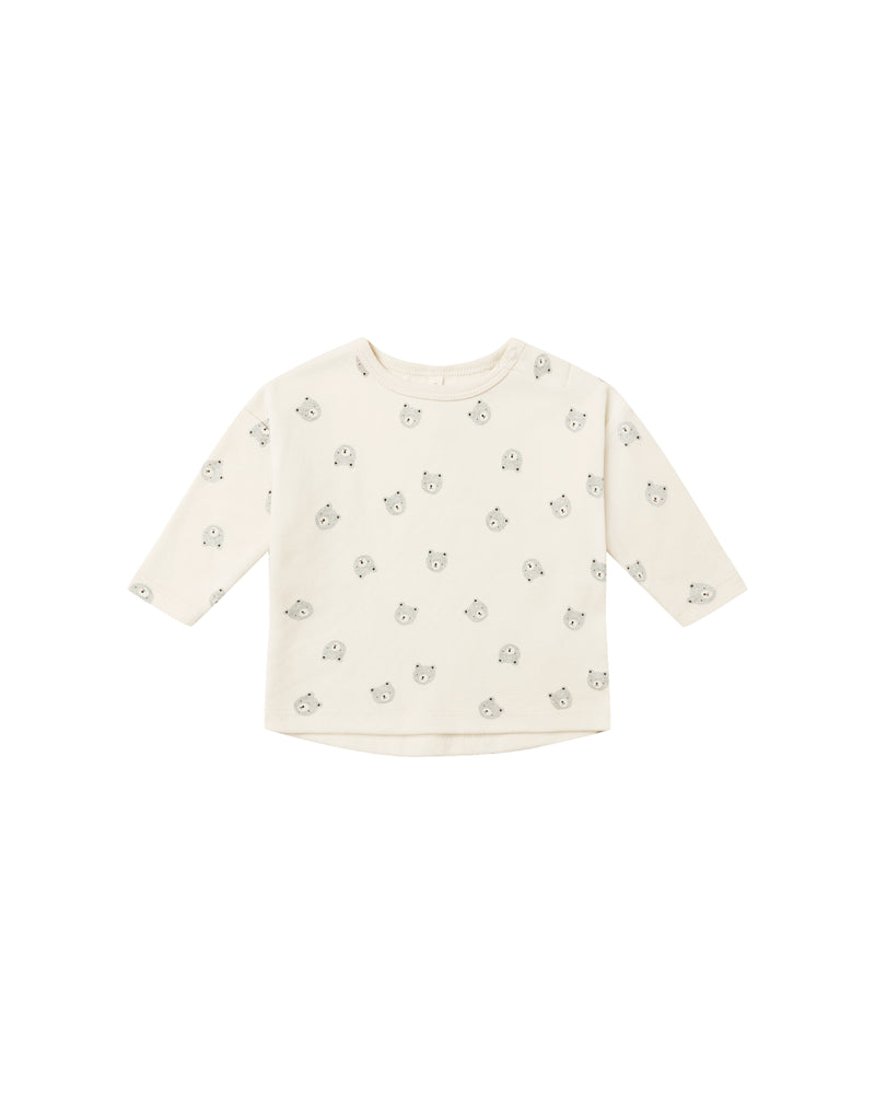 LONG SLEEVE TEE + DRAWSTRING PANT SET|| BEARS