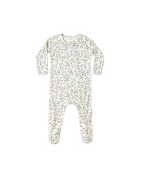 BAMBOO ZIP FOOTIE || WOODLAND