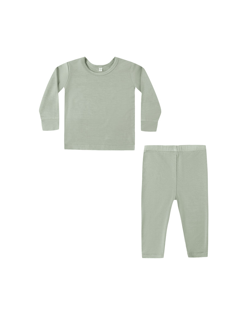 BAMBOO PAJAMA SET || FERN