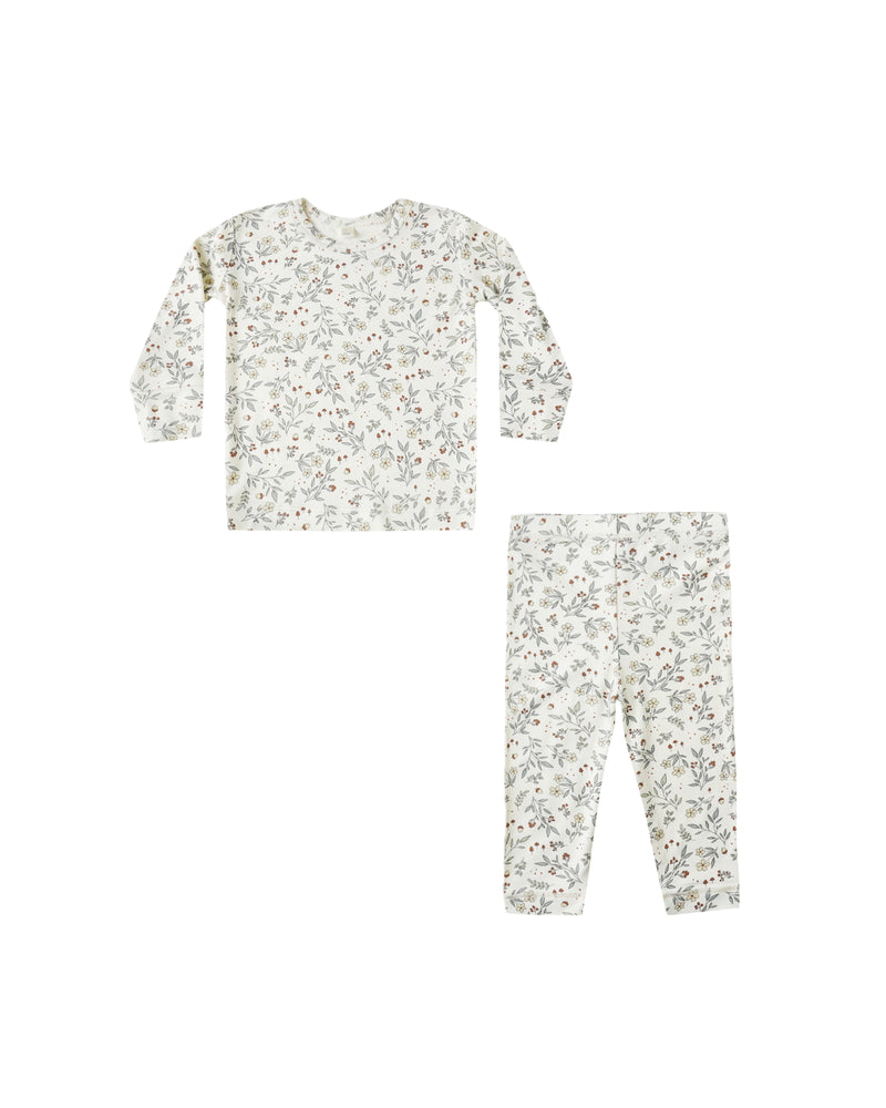 BAMBOO PAJAMA SET || WOODLAND