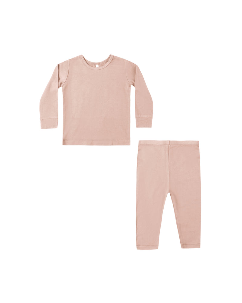 BAMBOO PAJAMA SET || ROSE