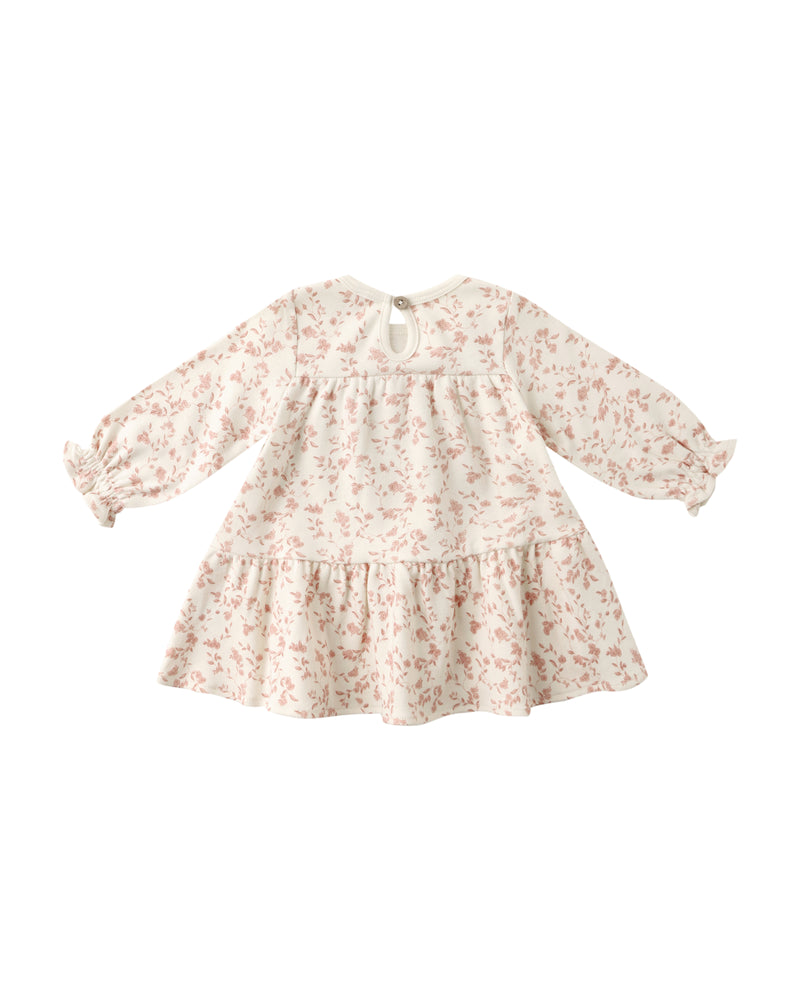 TIERED JERSEY DRESS || FRENCH GARDEN