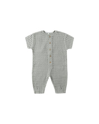 HAYES JUMPSUIT || STEEL BLUE