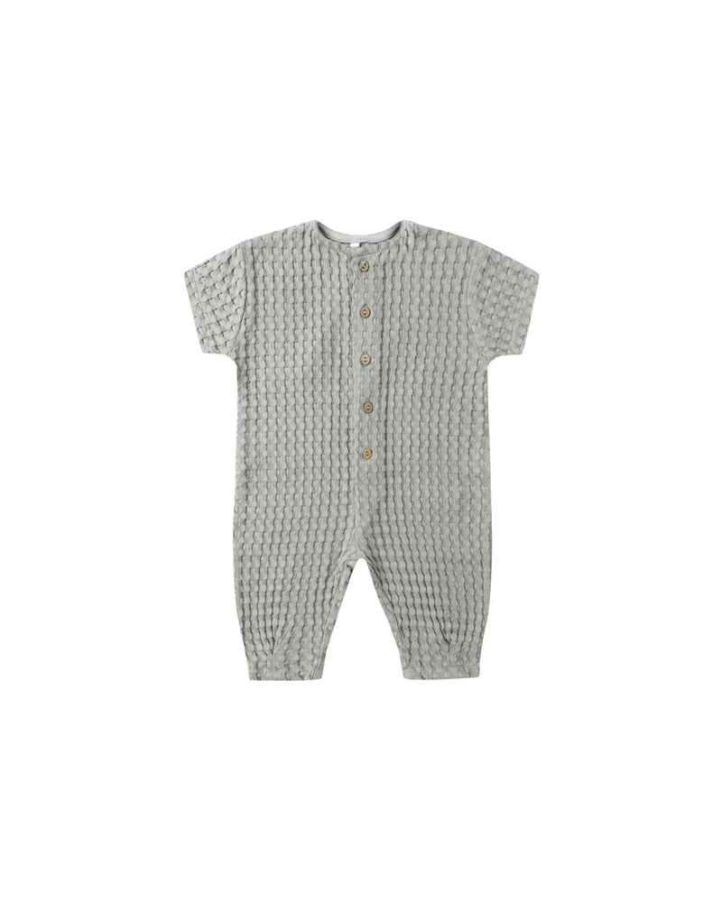 HAYES JUMPSUIT || STEEL BLUE