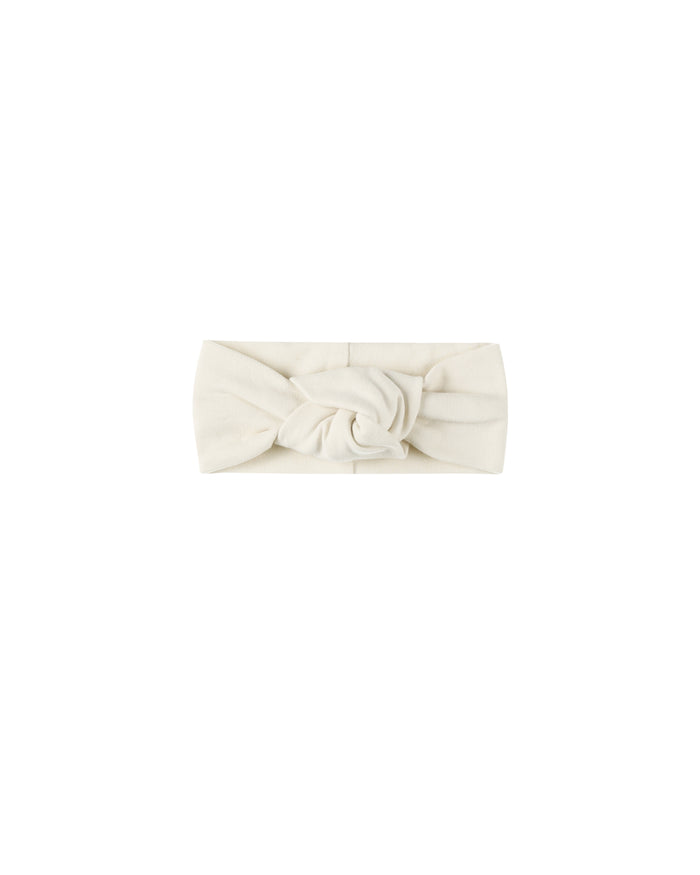 KNOTTED HEADBAND || NATURAL