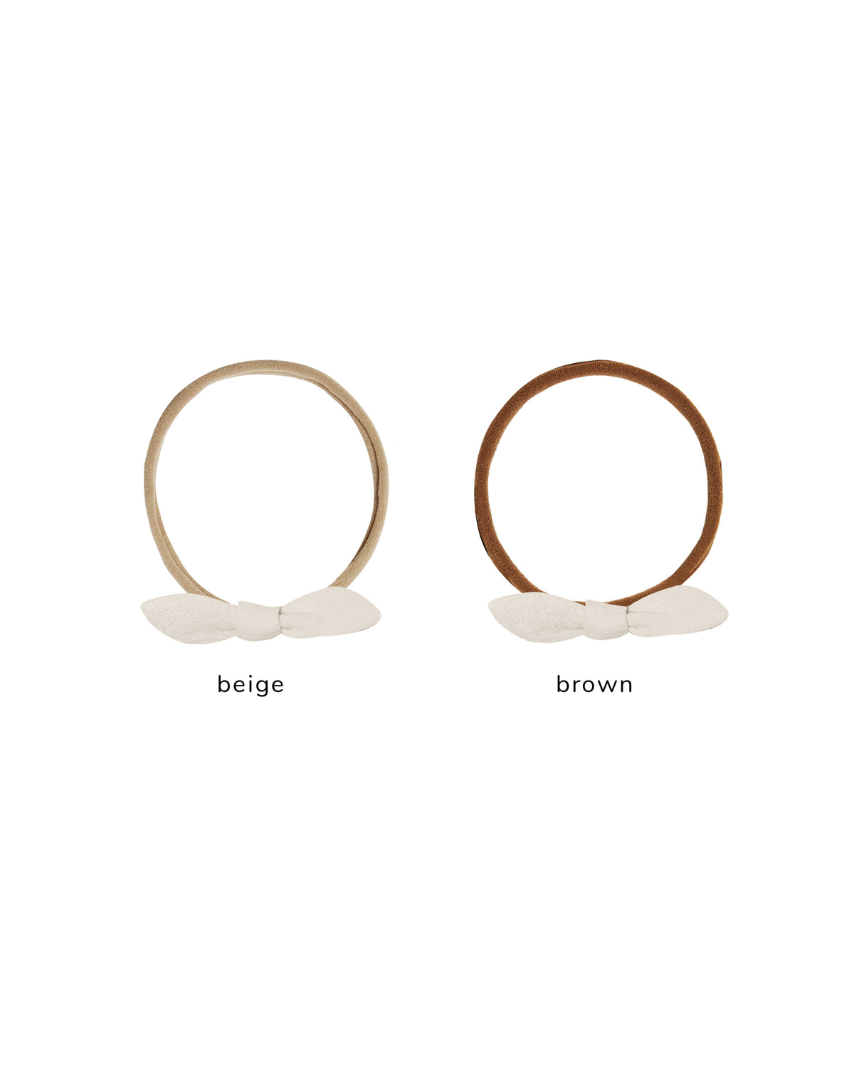 LITTLE KNOT HEADBAND || NATURAL Beige Band