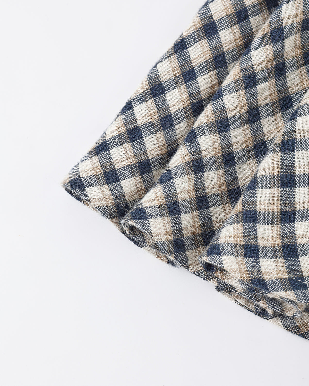 Camille Dress || Navy Check