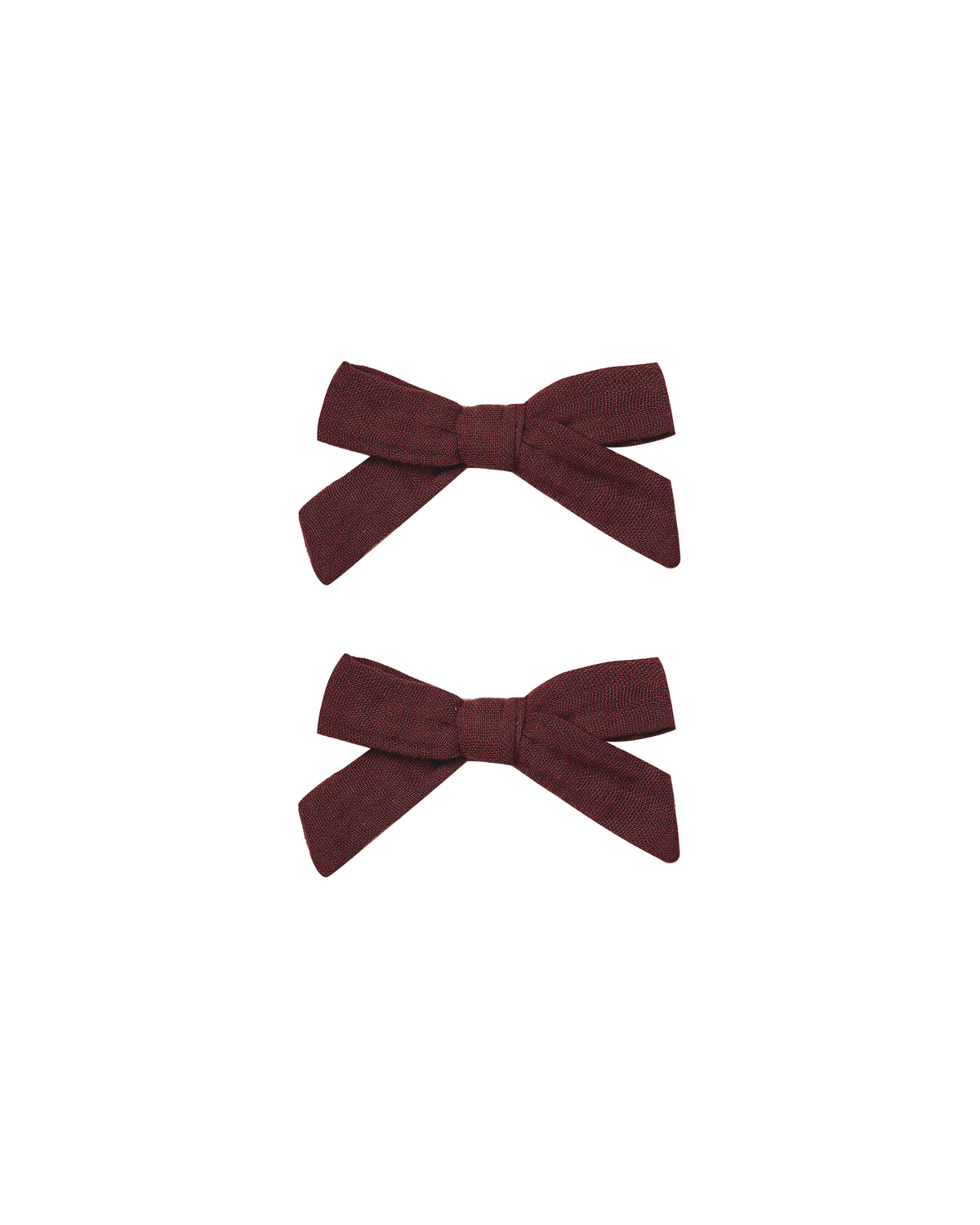 Bows, Set Of 2 | Burgundy