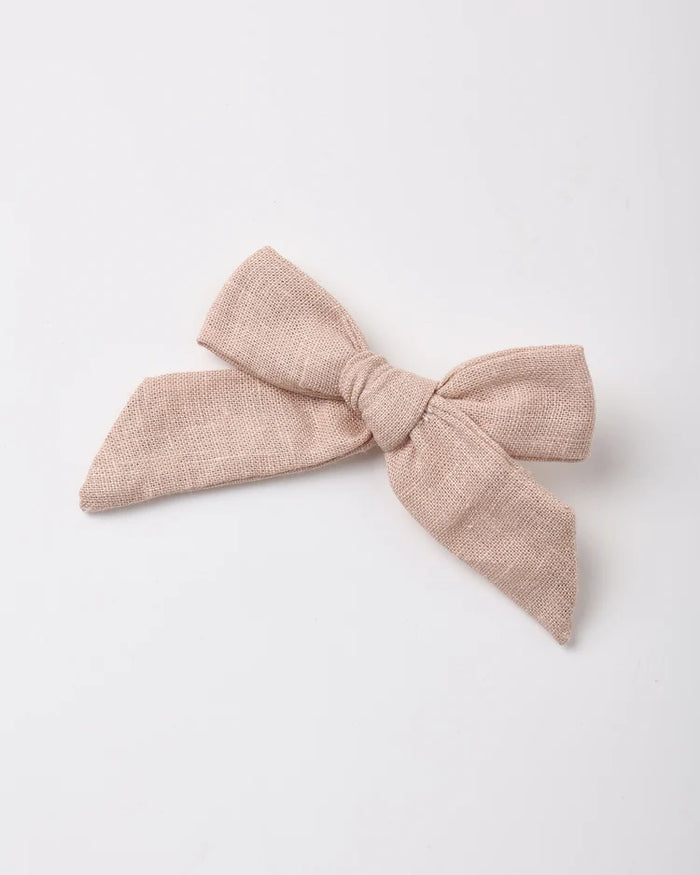 BOWS, SET OF 2 BLUSH