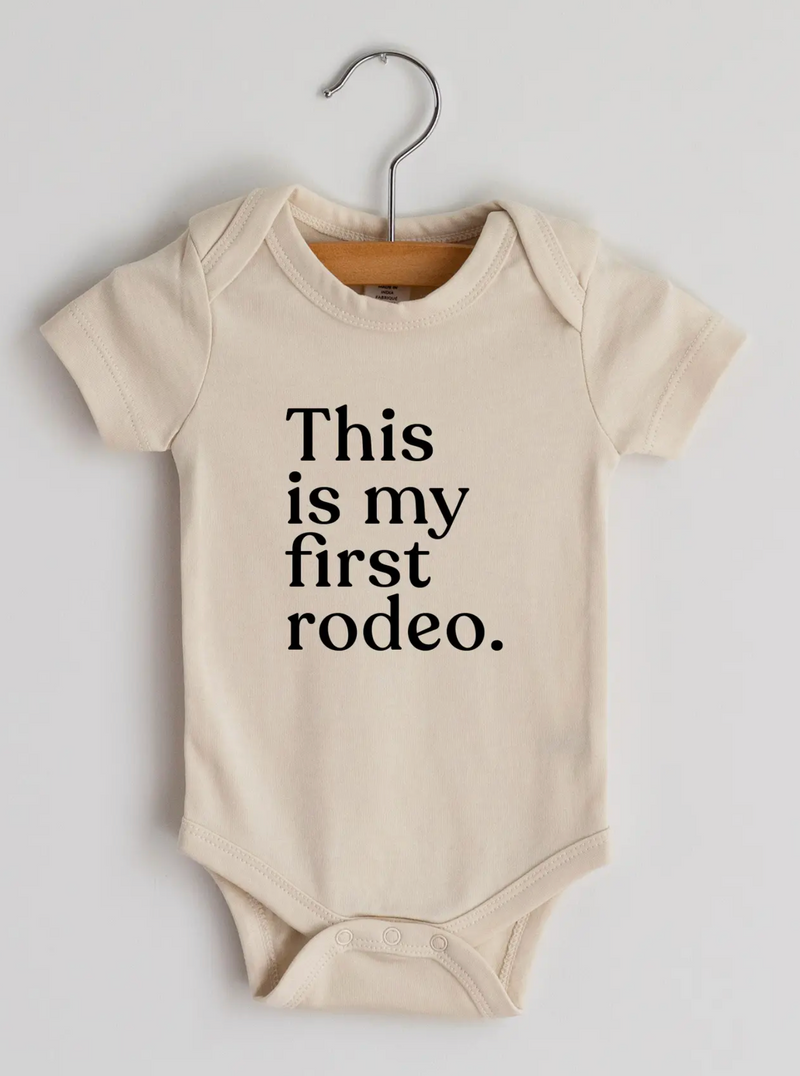 First Rodeo Bodysuit - Cream