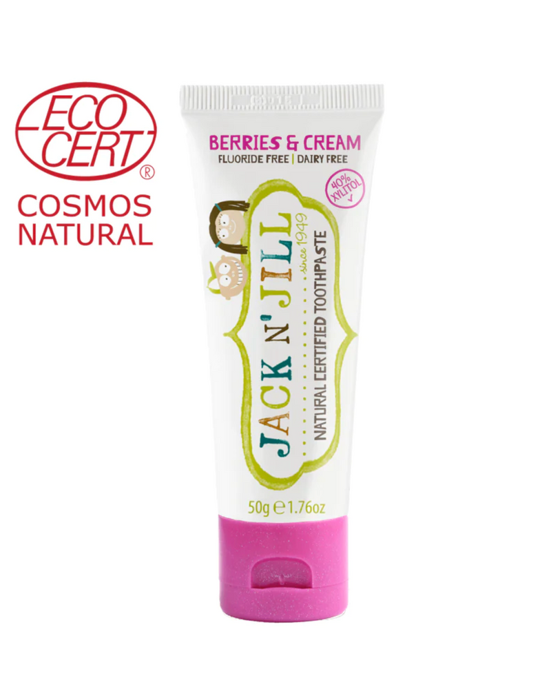 Natural Calendula Toothpaste - Berries and Cream