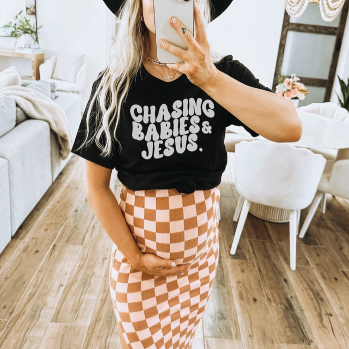 Chasing Babies & Jesus © Tee