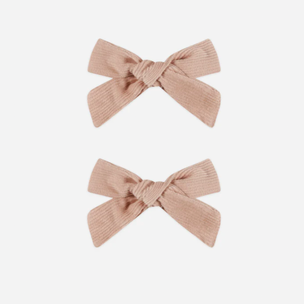 Bows, Set of 2 || Rose