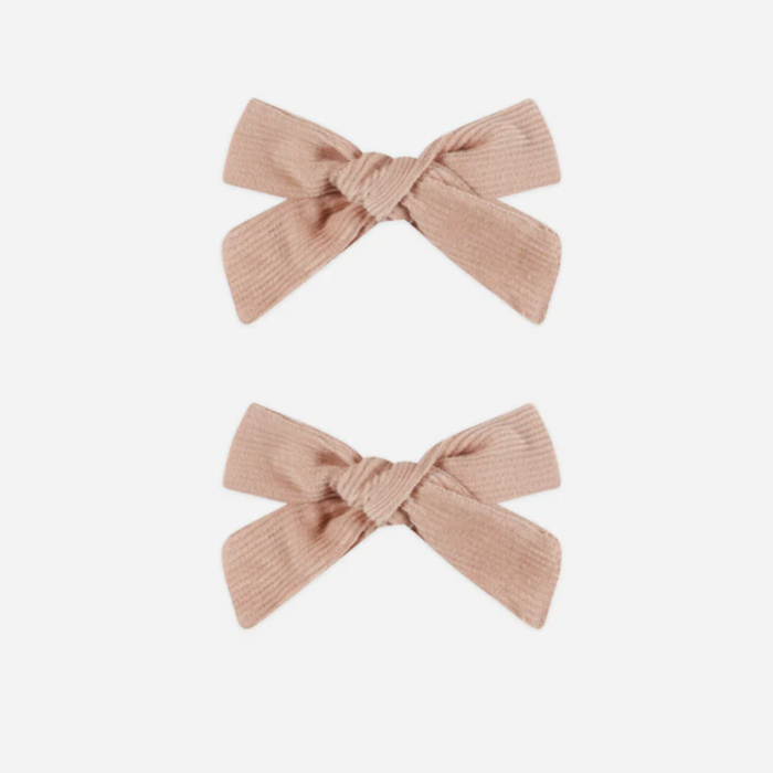 Bows, Set of 2 || Rose