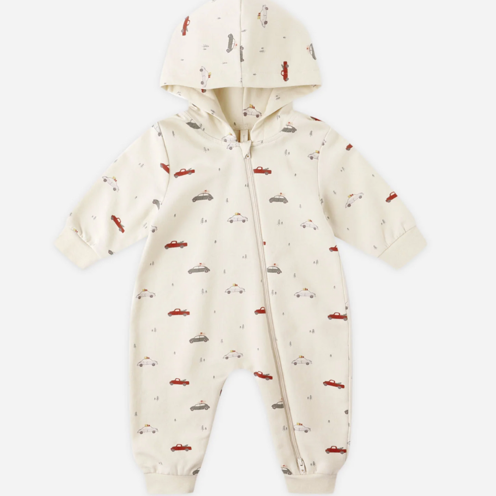 HOODED JUMPSUIT || CARS