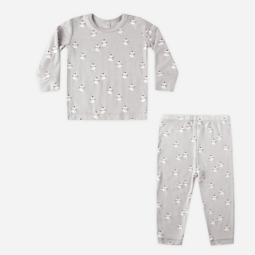 Bamboo Pajamas Snowmen