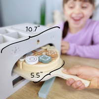 Wooden Pizza Oven Set