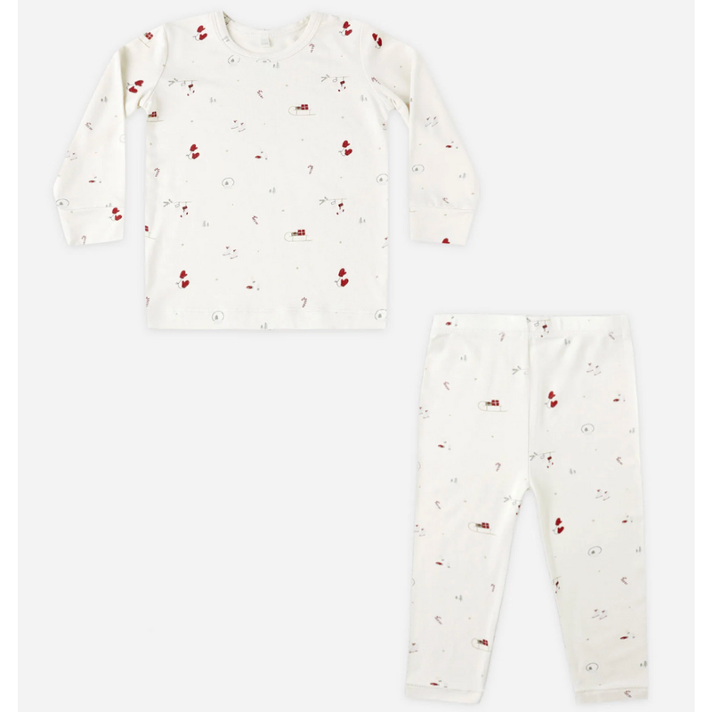 BAMBOO PAJAMA SET || WINTER WONDERLAND