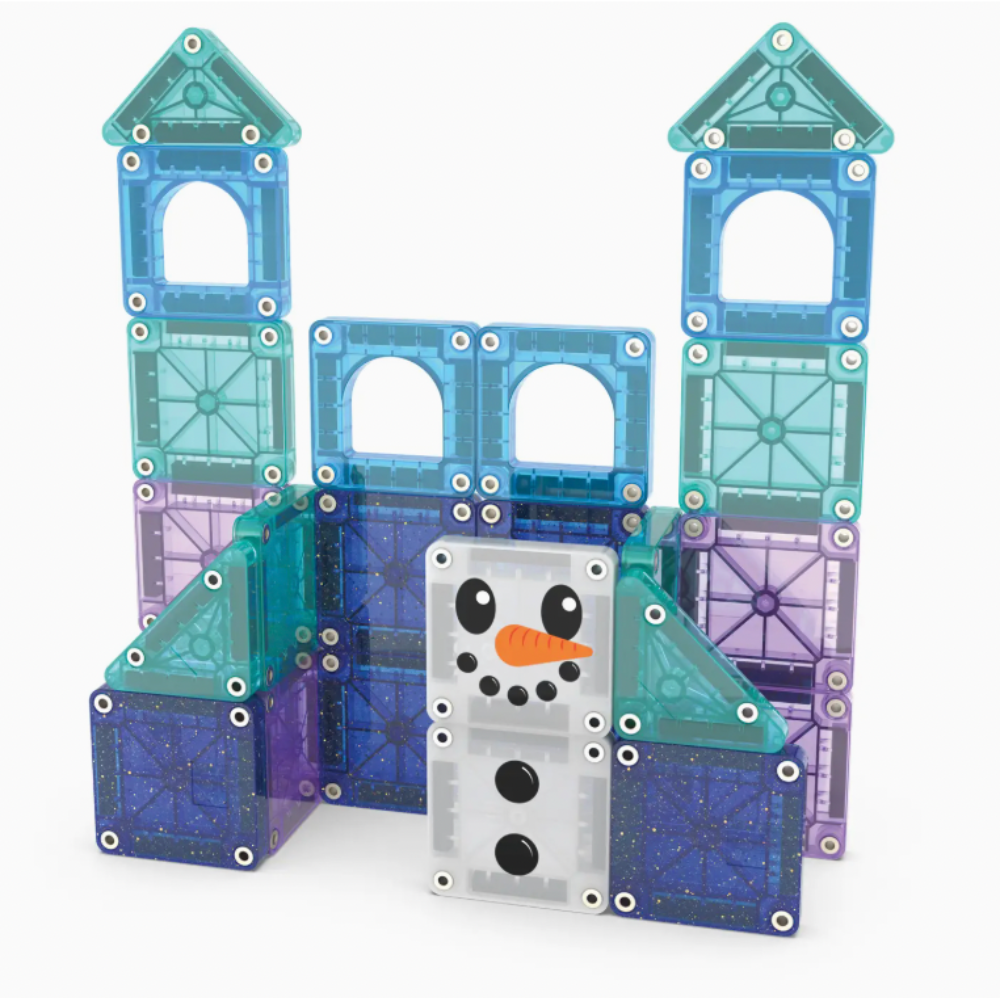 Magna-Tiles Winter Wonder 26-Piece Travel Set