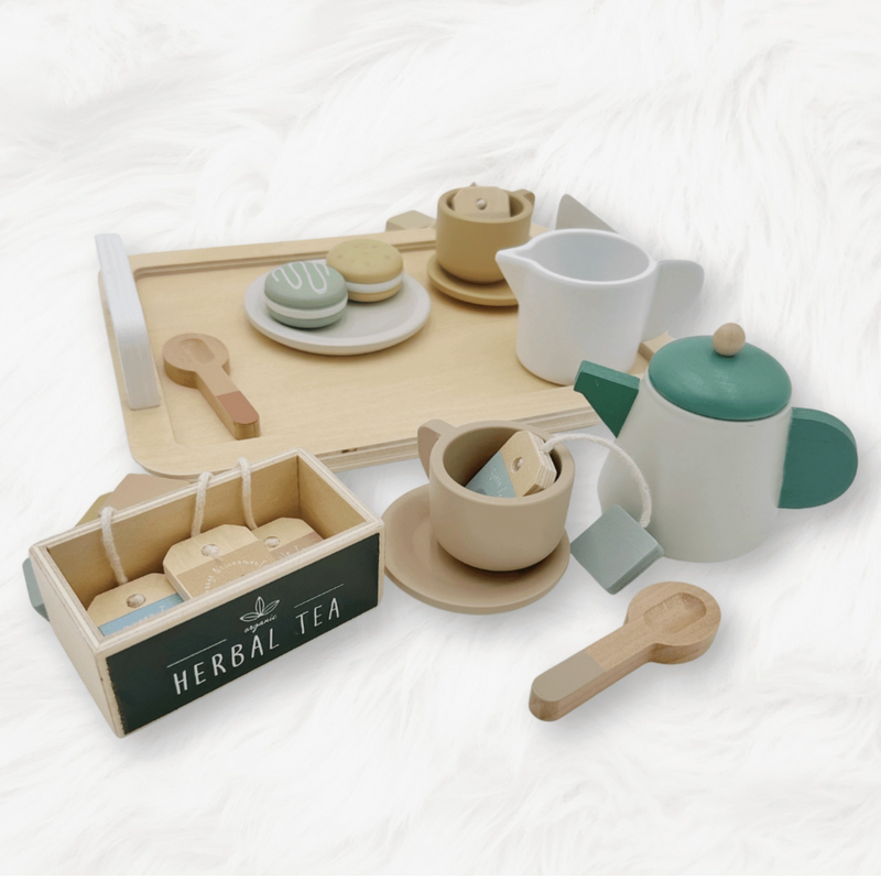 Wooden Tea Party Set