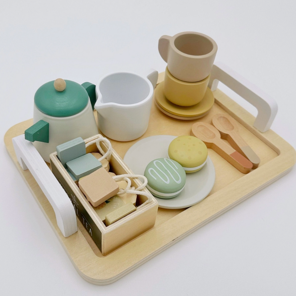 Wooden Tea Party Set