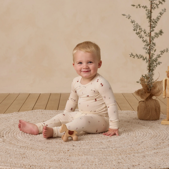 BAMBOO PAJAMA SET || WINTER WONDERLAND