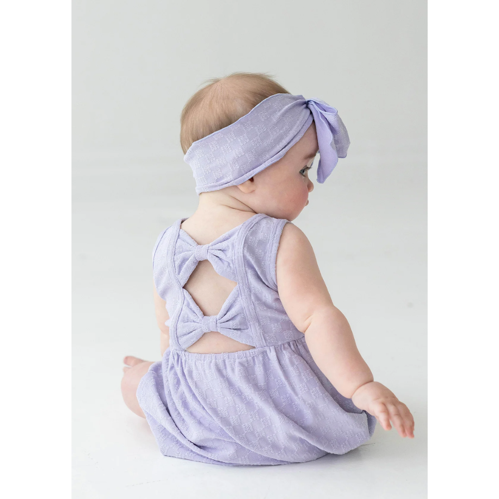 Malibu Baby Romper Purple (18/24)