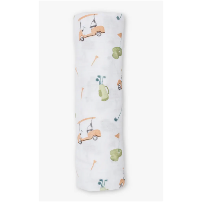 Classic Muslin Swaddle - Golf