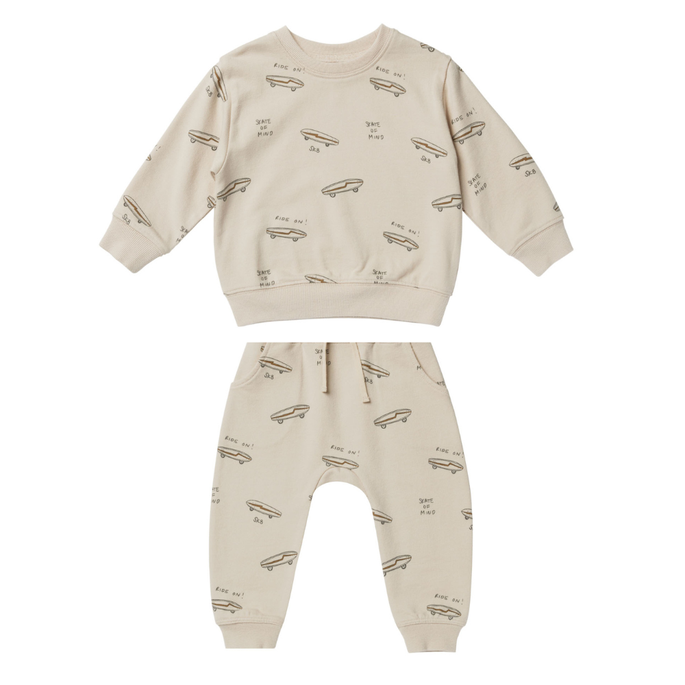 Sweatshirt & Sweatpant Set || Skate