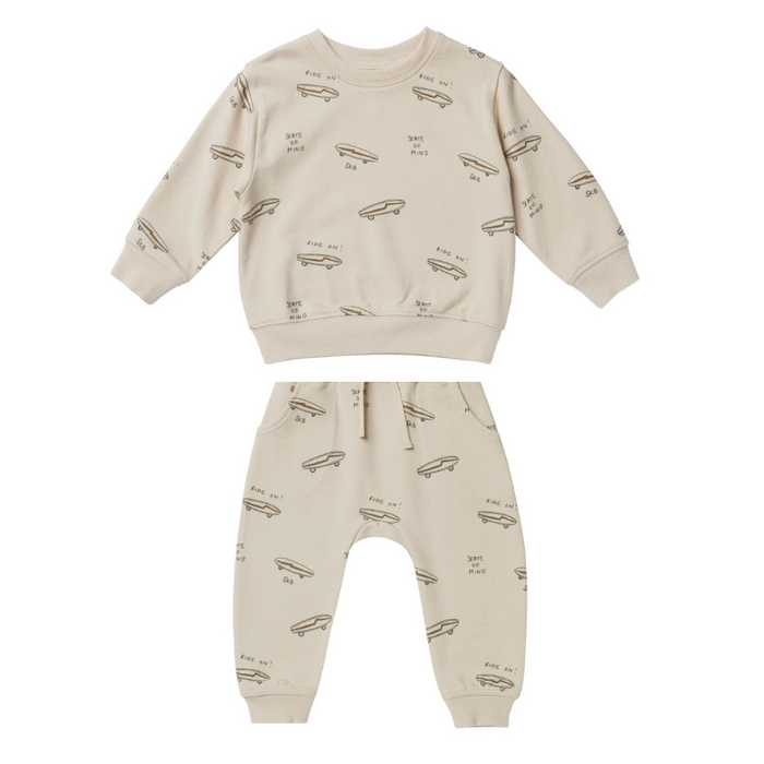 Sweatshirt & Sweatpant Set || Skate