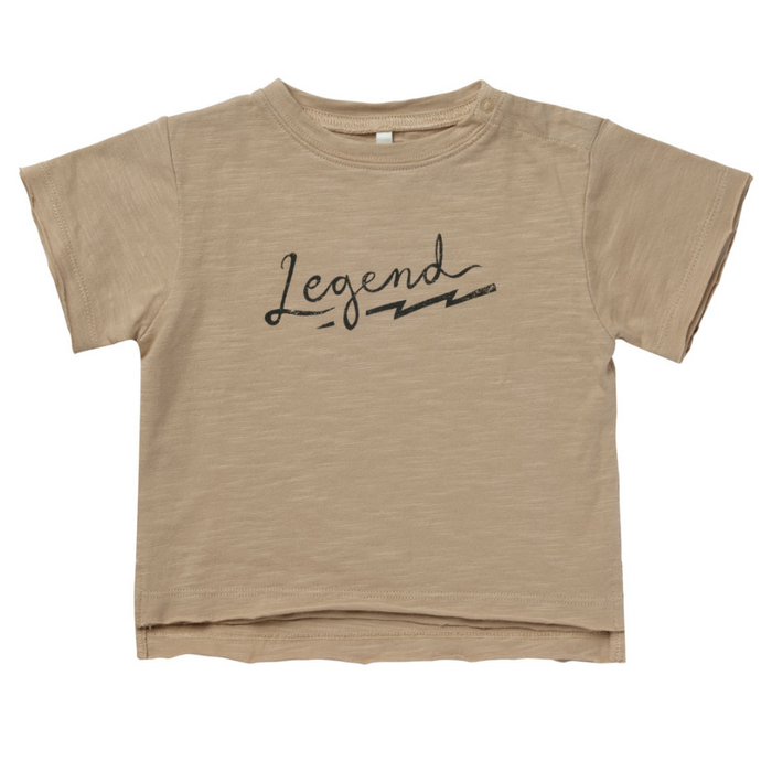 Raw Edge Tee || Legend (3/6M)