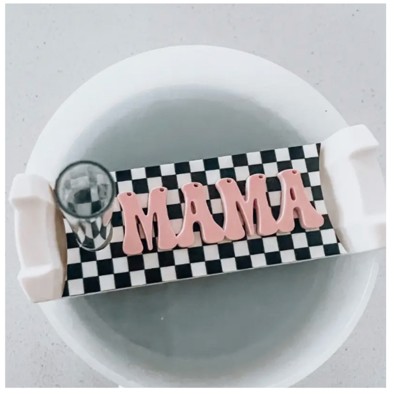 Stanley Cup Mama Name Tag