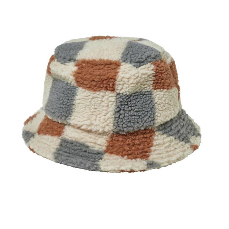 Bucket Hat || Shearling Check