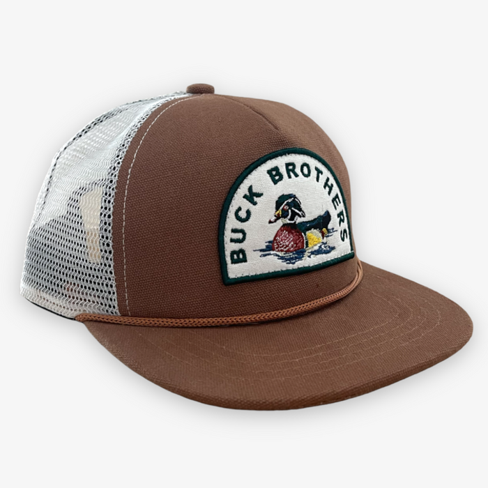 Flat Brim Snapback || Wood Duck