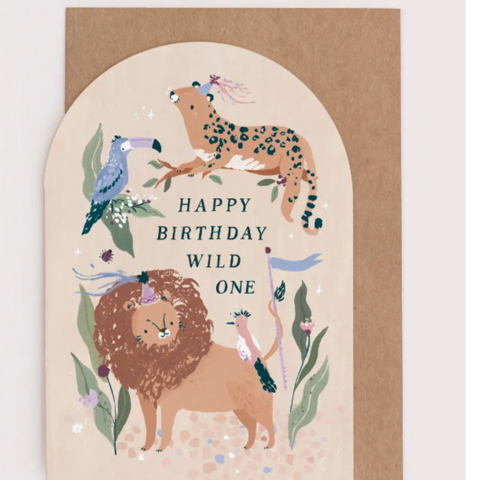 Wild One Birthday Cards
