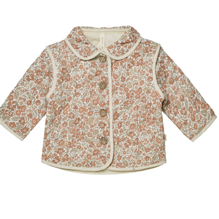 Quilted Jacket || Rose Garden