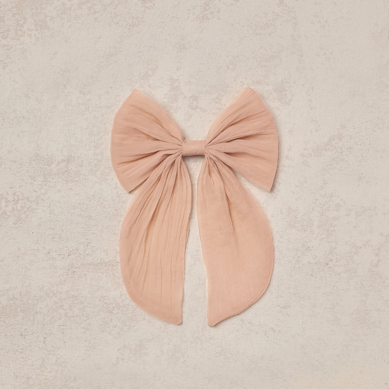 Oversized Bow || Blush