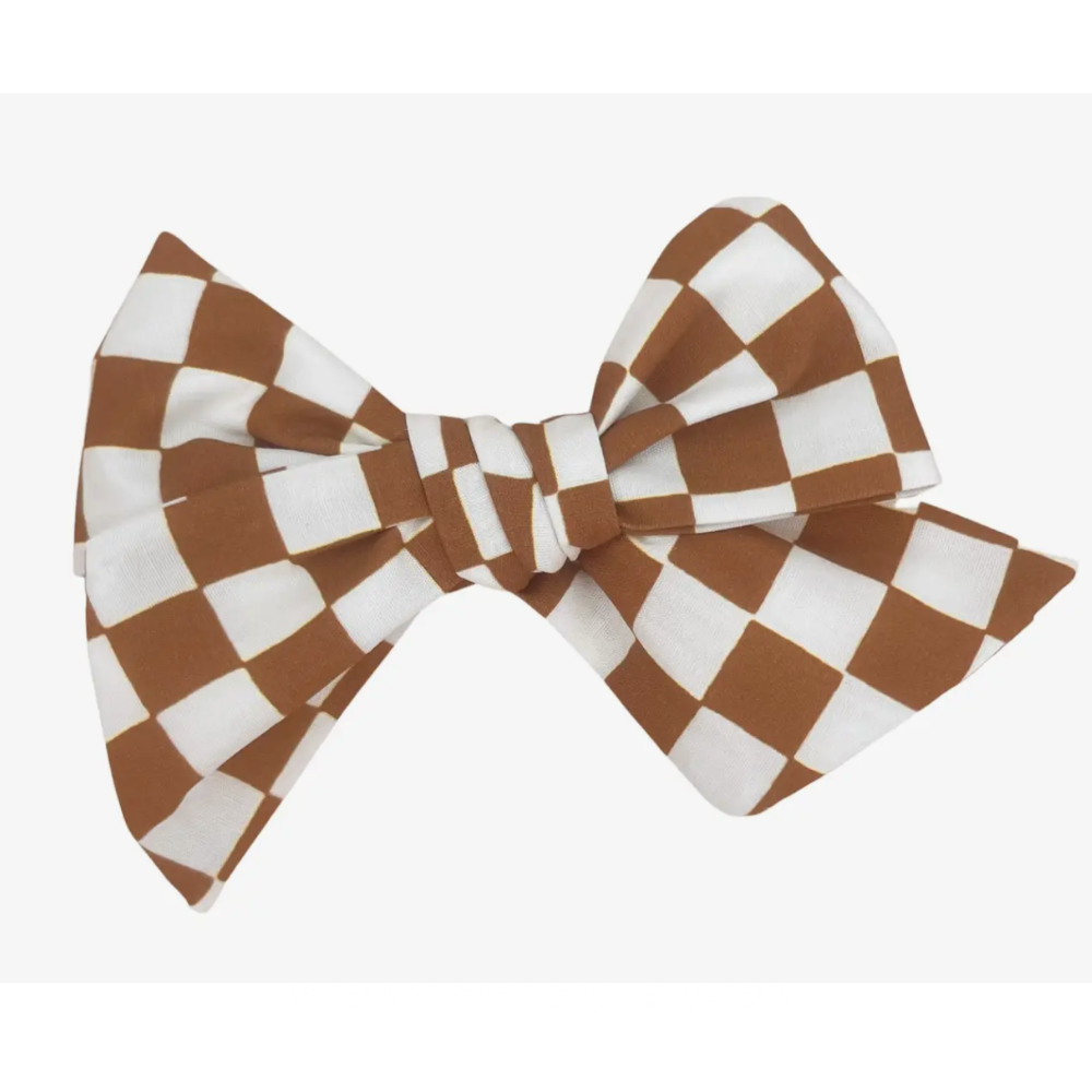 Toffee | Bow with Nylon Band